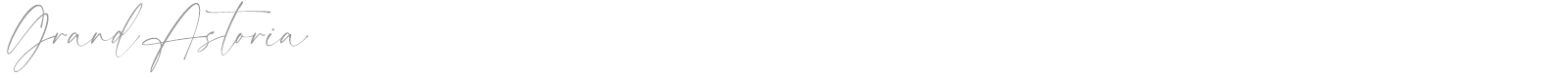 Grand Astoria font preview